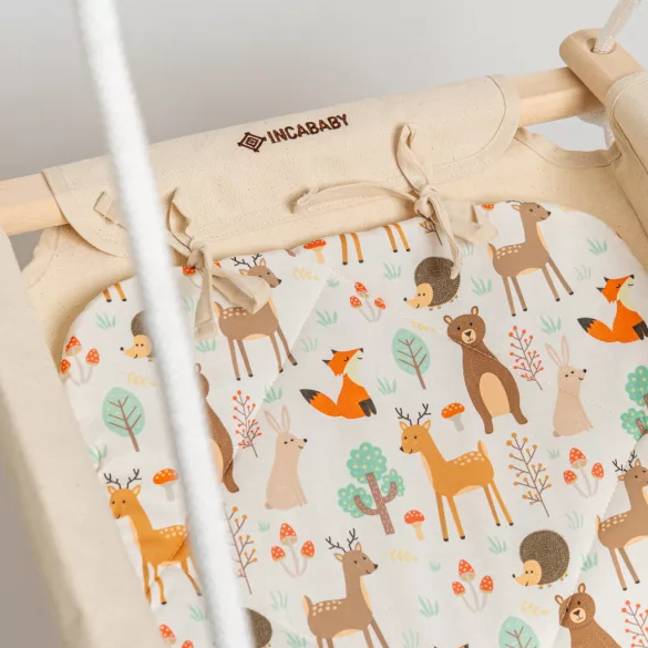 Incababy detská hojdačka Basic - Forest Friends