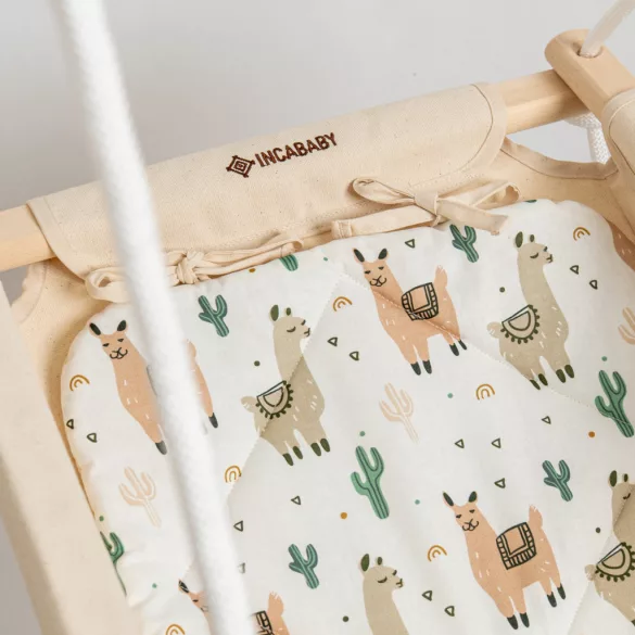 Incababy detská hojdačka Basic - Lama