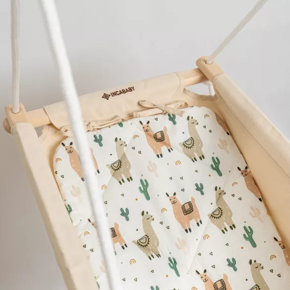 Incababy detská hojdačka Basic - Lama