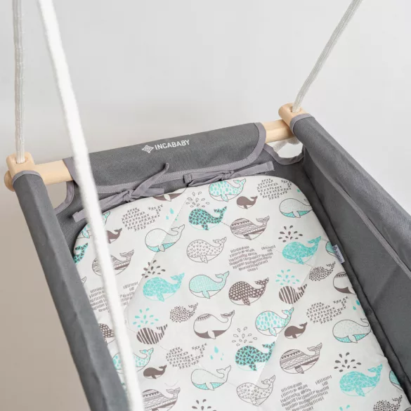 Incababy detská hojdačka Basic - Whale