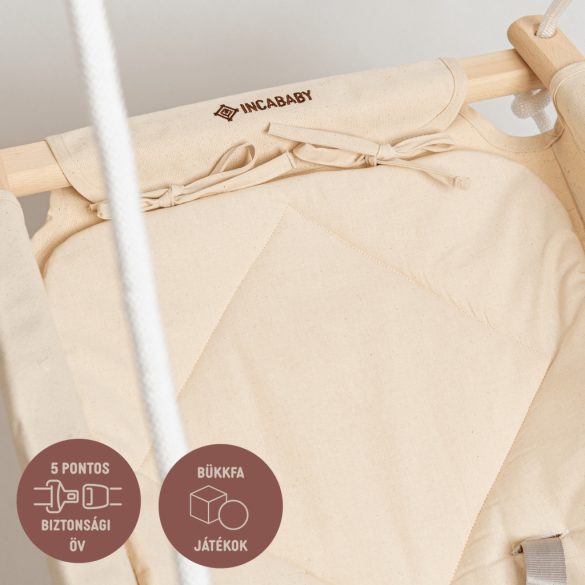 Incababy detská hojdačka Comfort - Cream