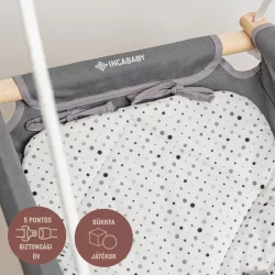 Incababy detská hojdačka Comfort - Dotties