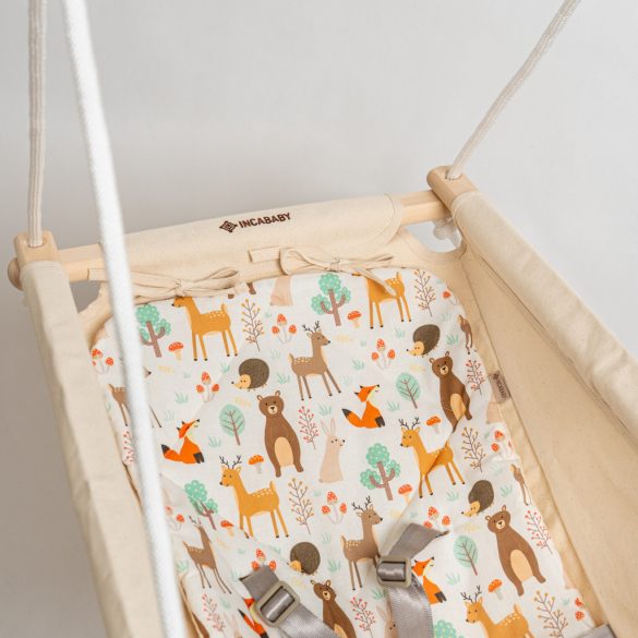 Incababy detská hojdačka Comfort - Forest Friends FW