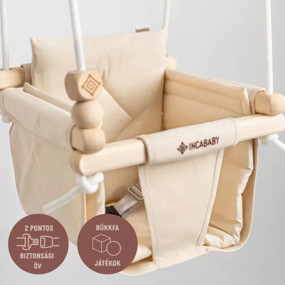 Incababy Junior hojdačka Comfort - Cream
