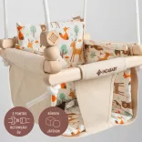 Incababy Junior hojdačka Comfort - Forest Friends
