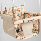 Incababy Junior hojdačka Comfort - Forest Friends