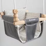 Incababy Junior hojdačka Comfort - Grey Stars