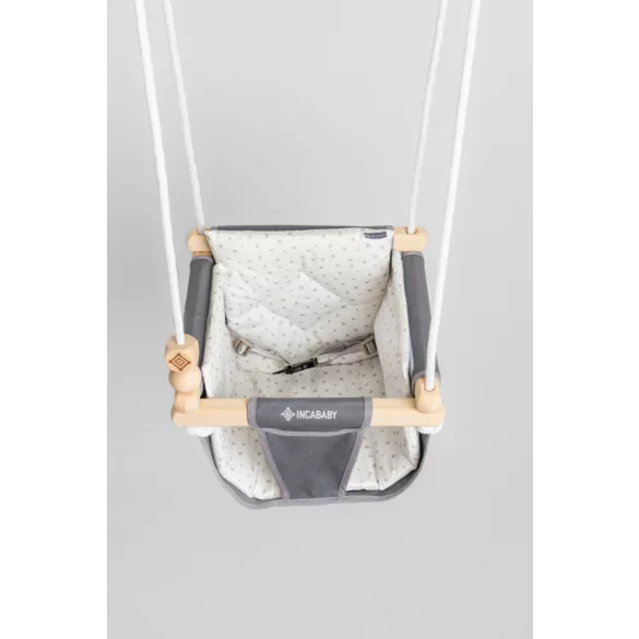 Incababy Junior hojdačka Comfort - Grey Stars