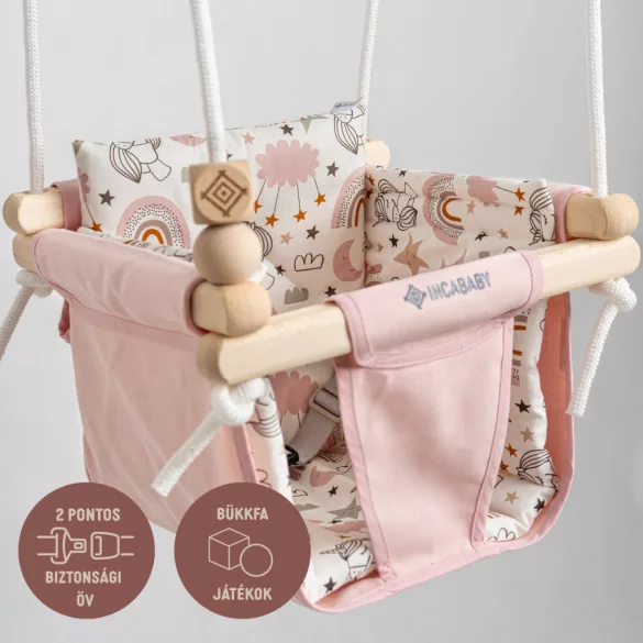Incababy Junior hojdačka Comfort - Unicorn