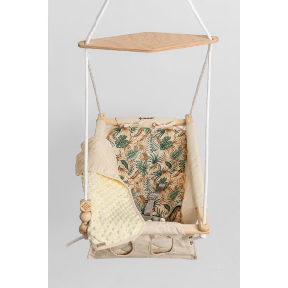Incababy detská hojdačka Premium - Deep Nature