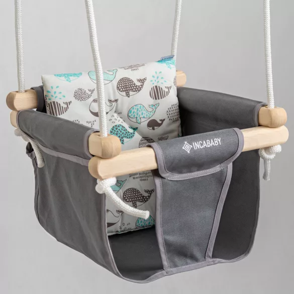 Incababy Junior hojdačka Basic - Whale