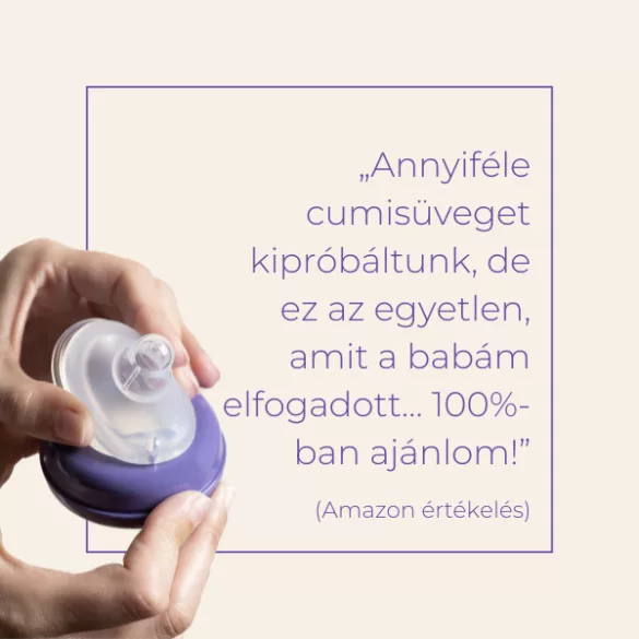 Lansinoh 2 ks fľaše s pomalým prietokom + 2 ks viečok, 160 ml