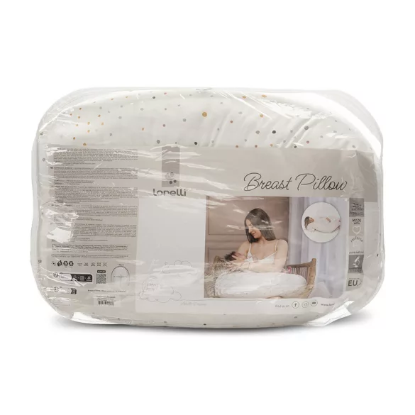 Lorelli tehotenský a dojčiaci vankúš - Happy Friends Blue