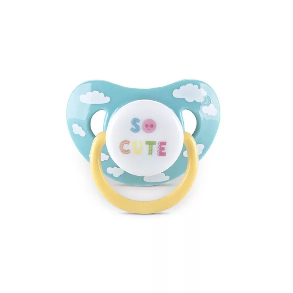 Baby Care cumlík s krytom 2ks 6M+ - YELLOW/BLUE