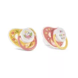 Baby Care cumlík s krytom 2ks 6M+ - YELLOW/PINK