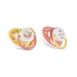 Baby Care cumlík s krytom 2ks 6M+ - YELLOW/PINK