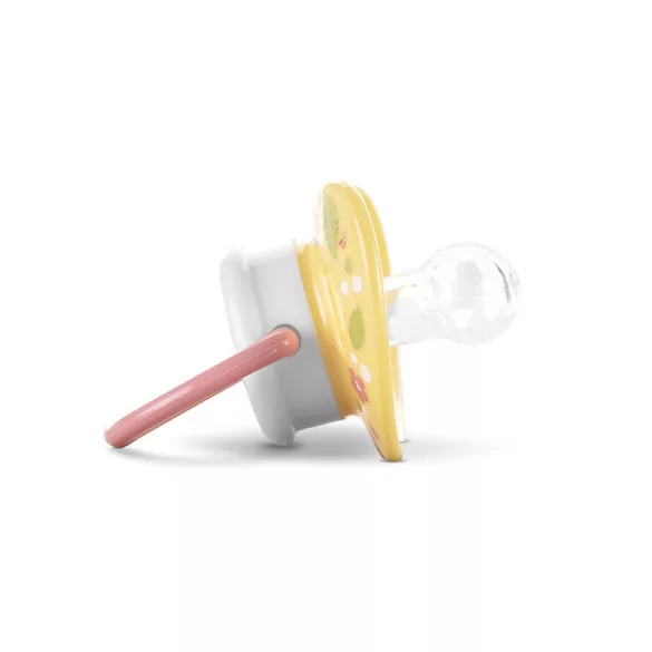 Baby Care cumlík s krytom 2ks 6M+ - YELLOW/PINK