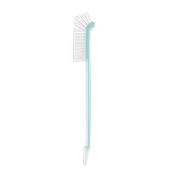 Baby Care kefka na čistenie fliaš a cumlíkov - Aqua Blue