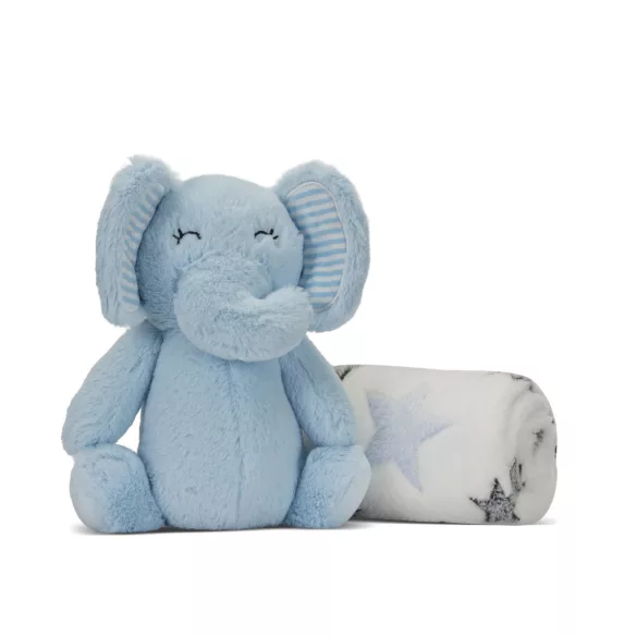Lorelli Nappy prikríka 75x90 cm - Blue Elephant
