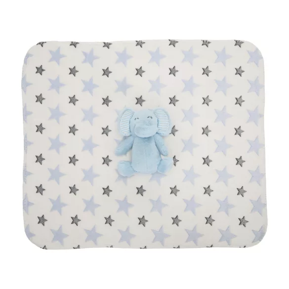 Lorelli Nappy prikríka 75x90 cm - Blue Elephant