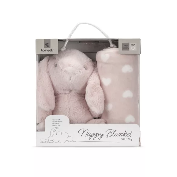 Lorelli Nappy prikríka 75x90 cm - Bunny