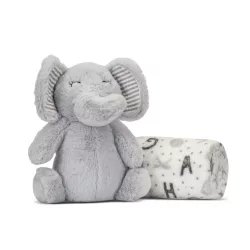 Lorelli Nappy prikríka 75x90 cm - Grey Elephant