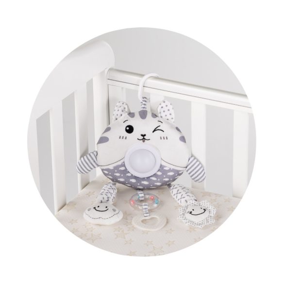 Chipolino závesná hudobná plyšová hračka - Big kitty