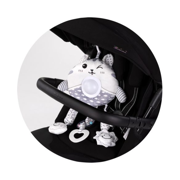 Chipolino závesná hudobná plyšová hračka - Big kitty