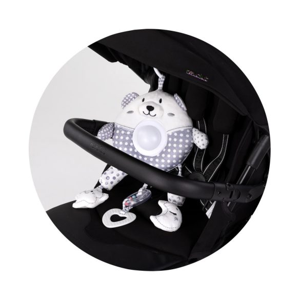 Chipolino závesná hudobná plyšová hračka - Big bear