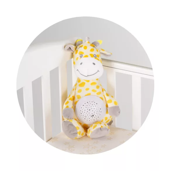 Chipolino plyšová hračka s projektorom - Giraffe