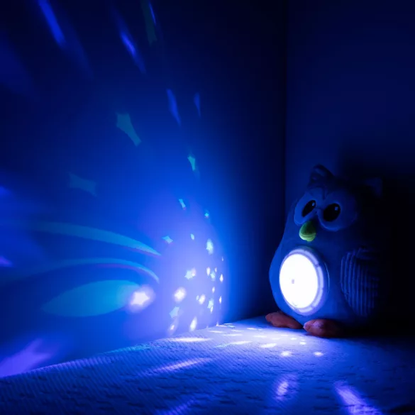 Chipolino plyšová hračka s projektorom - Owl