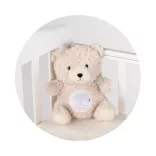 Chipolino plyšová hračka s projektorom - Bear beige