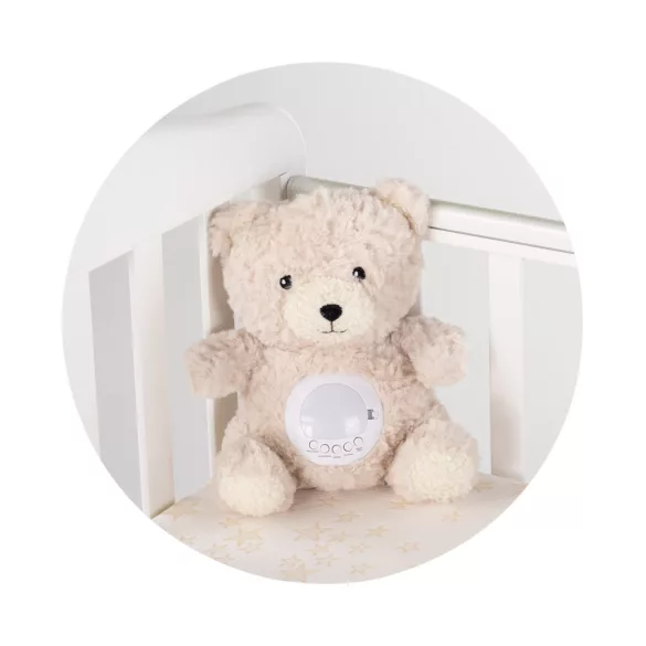 Chipolino plyšová hračka s projektorom - Bear beige