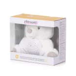 Chipolino plyšová hračka so svetlom a hudbou - Bear" white