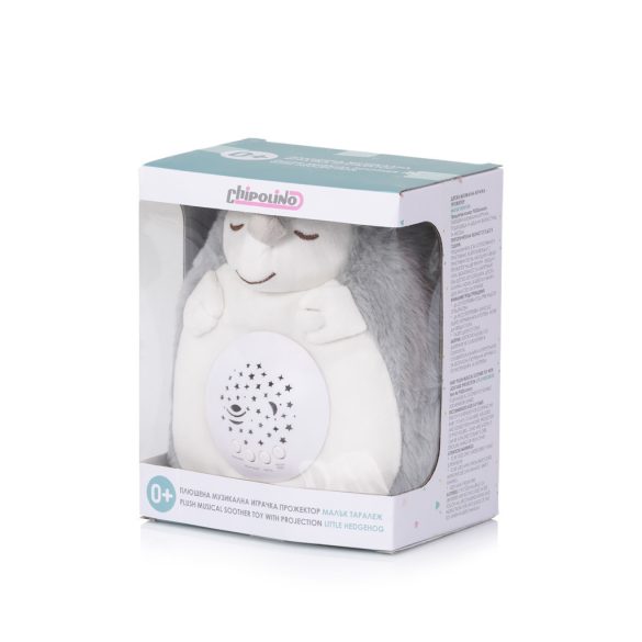 Chipolino plyšová hračka s projektorom - Little Hedgehog