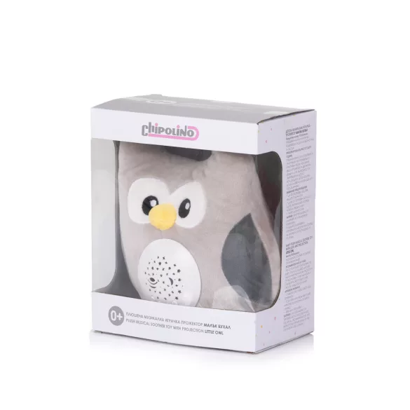 Chipolino plyšová hračka s projektorom - Little Owl