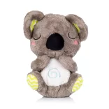 Chipolino Koala hudobná plyšová hračka - white