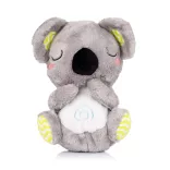 Chipolino Koala hudobná plyšová hračka - green & grey