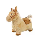 Chipolino skákací koník so zvukom - brown