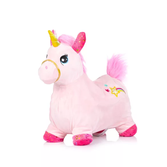 Chipolino skákací koník so zvukom - pink