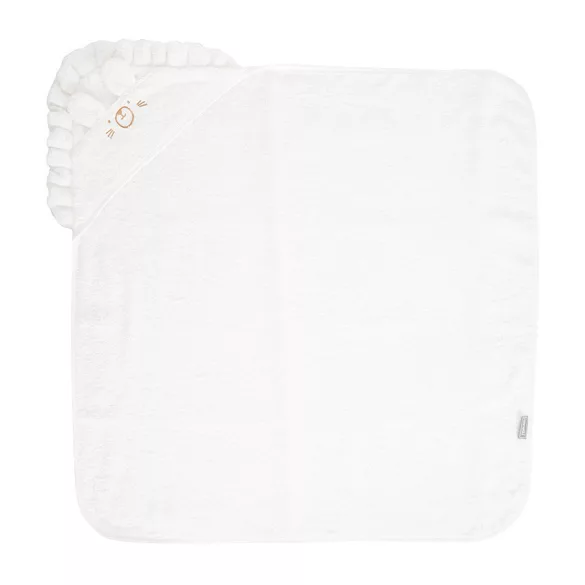 Lorelli osuška s kapucňou 90/90 cm - White