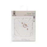 Lorelli osuška s kapucňou 90/90 cm - White