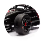 Chipolino Formula E Porsche elektrické auto – červené