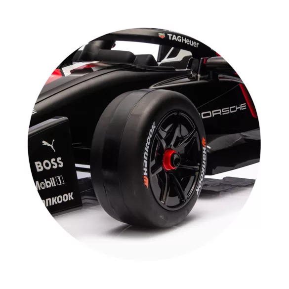 Chipolino Formula E Porsche elektrické auto – červené