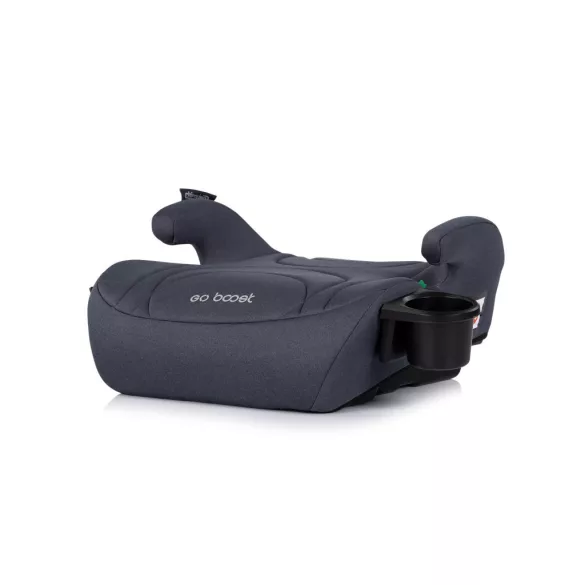 Chipolino Go Boost autosedačka 125-150 cm - charcoal