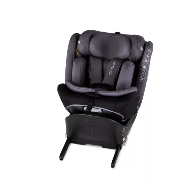 Chipolino Clima Air I-Size autosedačka 40-150cm - anthracite