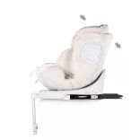 Chipolino Clima Air I-Size autosedačka 40-150cm - biscotta