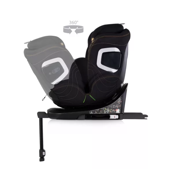 Chipolino Clima Air I-Size autosedačka 40-150cm - blackberry