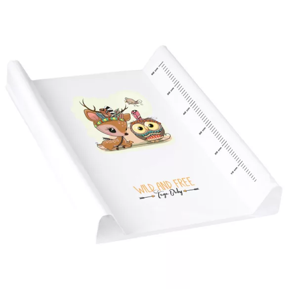 Chipolino Wild & Free prebaľovacia podložka - white little deer