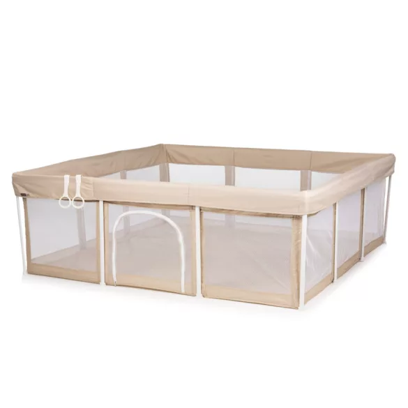 Chipolino Easy skladacia detská ohrádka 180x180 cm - beige